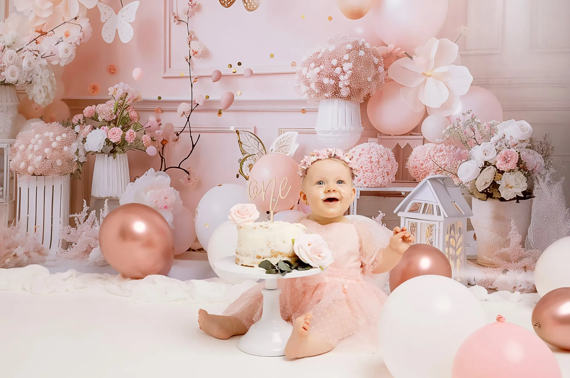 Séance Smash the Cake bébé au studio Mini Moi près de Toulouse — image n°140
