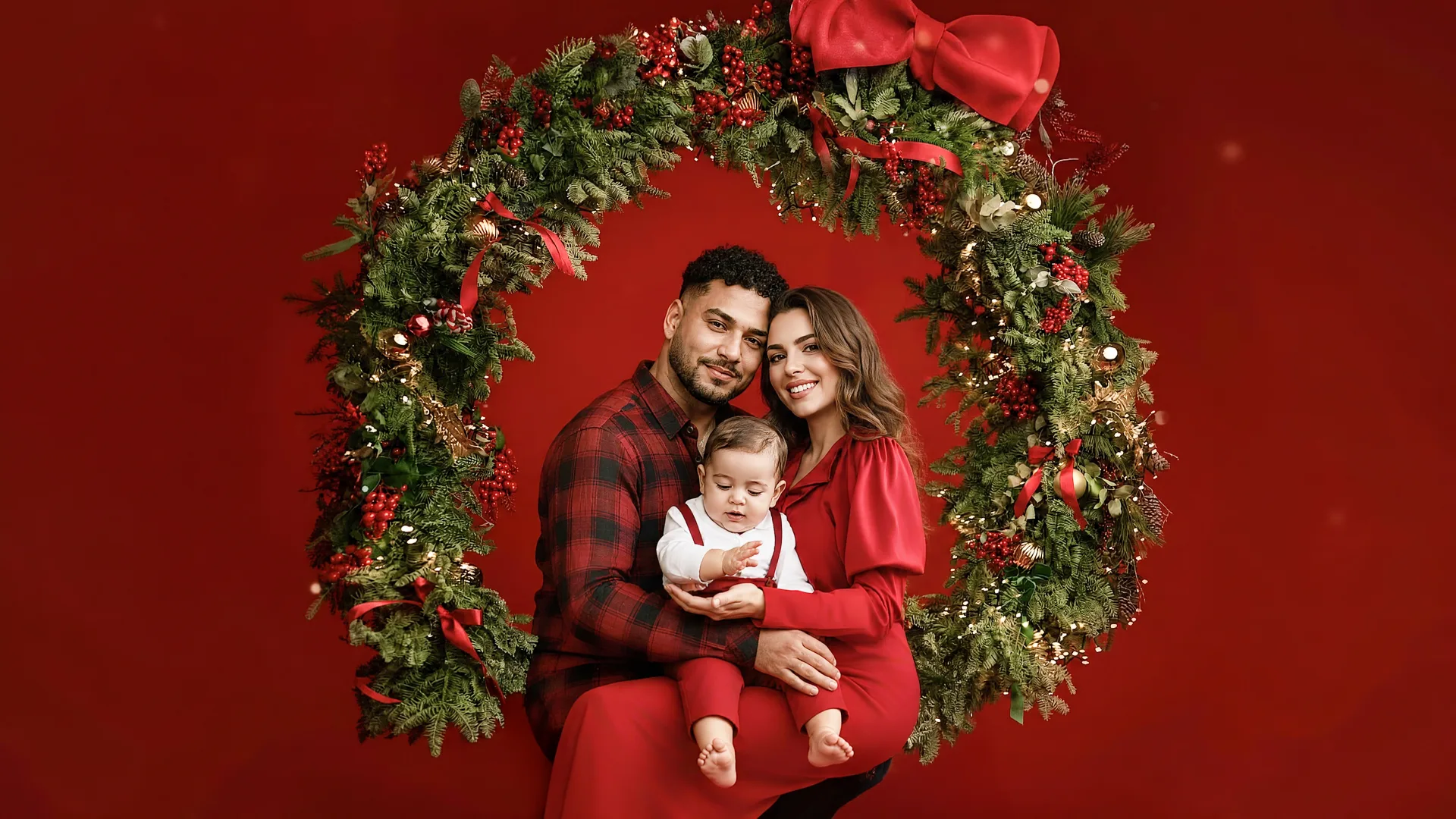 Décor de Noël « La balançoire de Noel » au studio Mini Moi